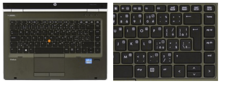 KEYBOARD AND TOUCHPAD