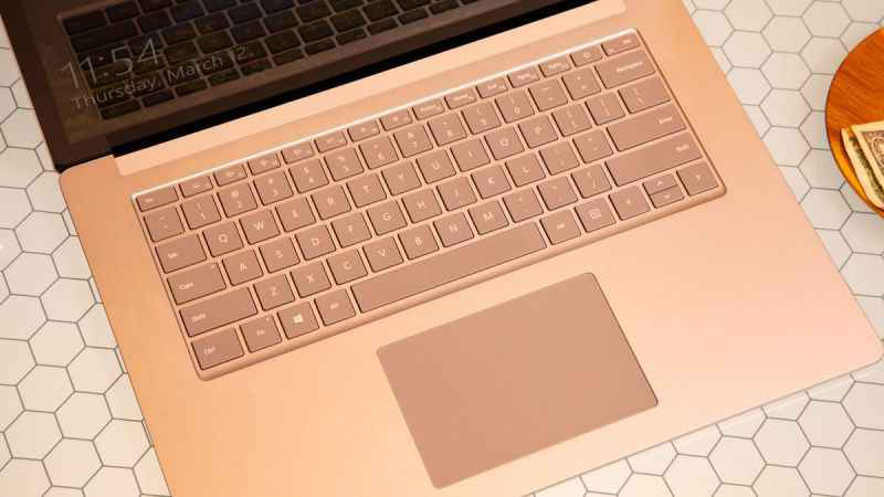 کیبورد مایکروسافت سرفیس لپ تاپ 3 با پردازنده core i5