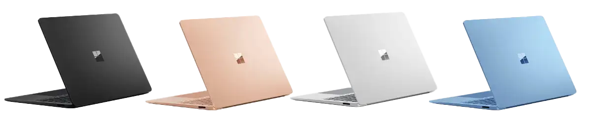 رنگ های مایکروسافت سرفیس لپ تاپ 7 با پردازنده X Elite